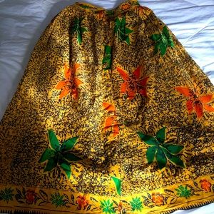 Small African cotton skirt